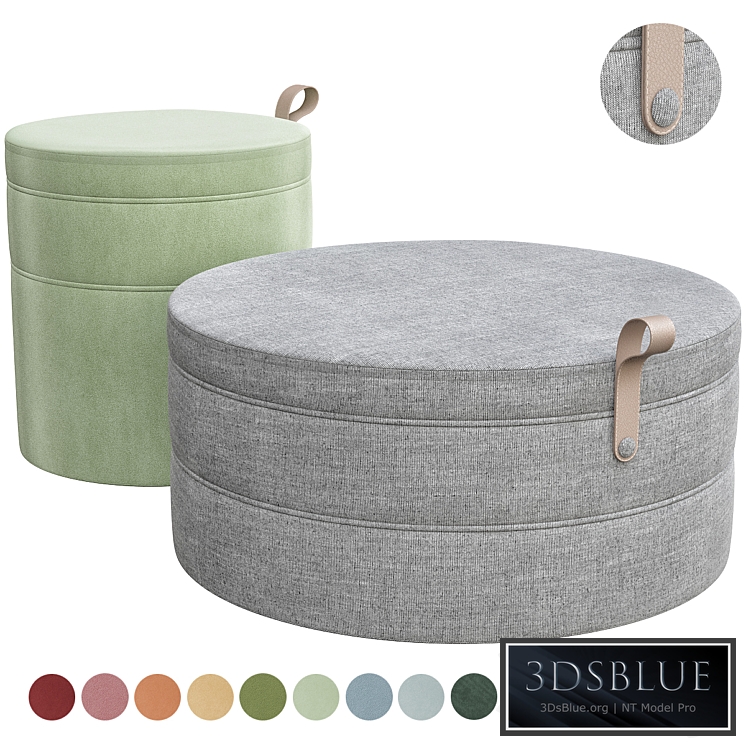 Bolia Large Garb Pouf