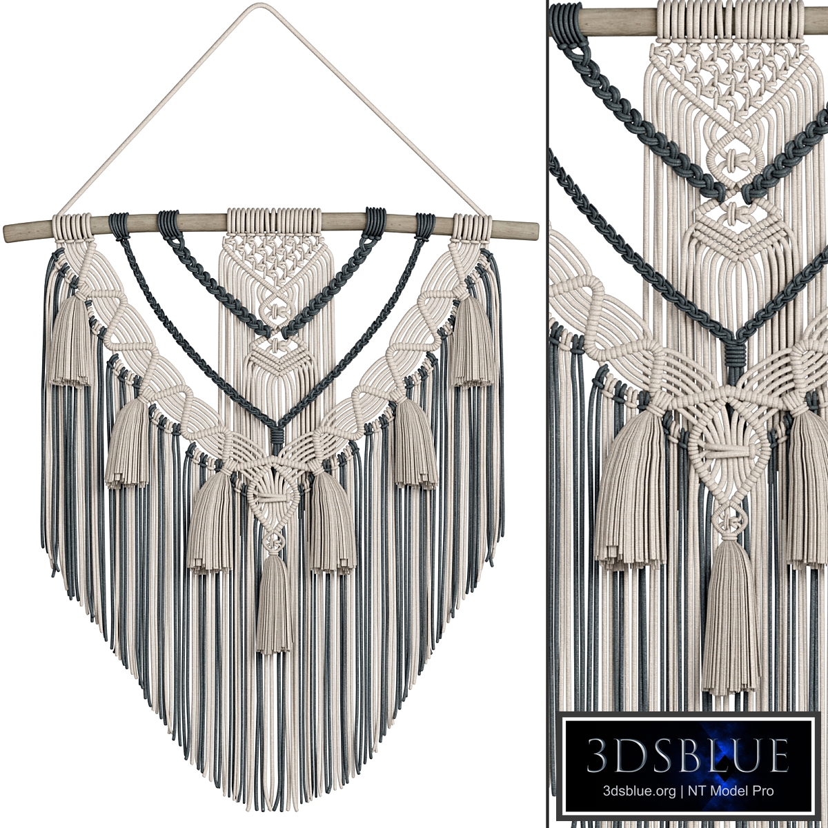 macrame wall decor set02