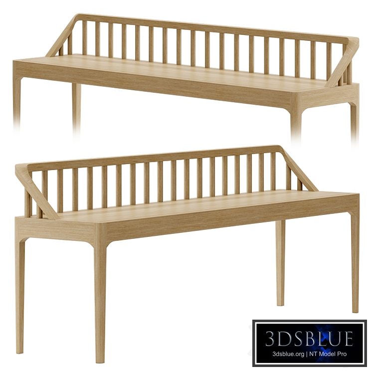 Spindle Bench By Ethnicraft