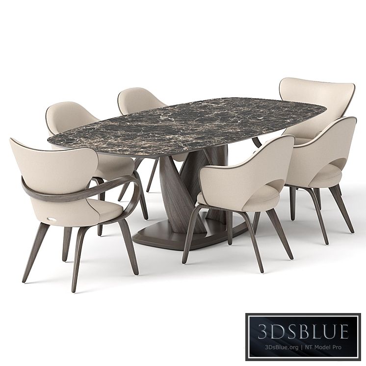 Group with table virtuoz D 240x120 OM