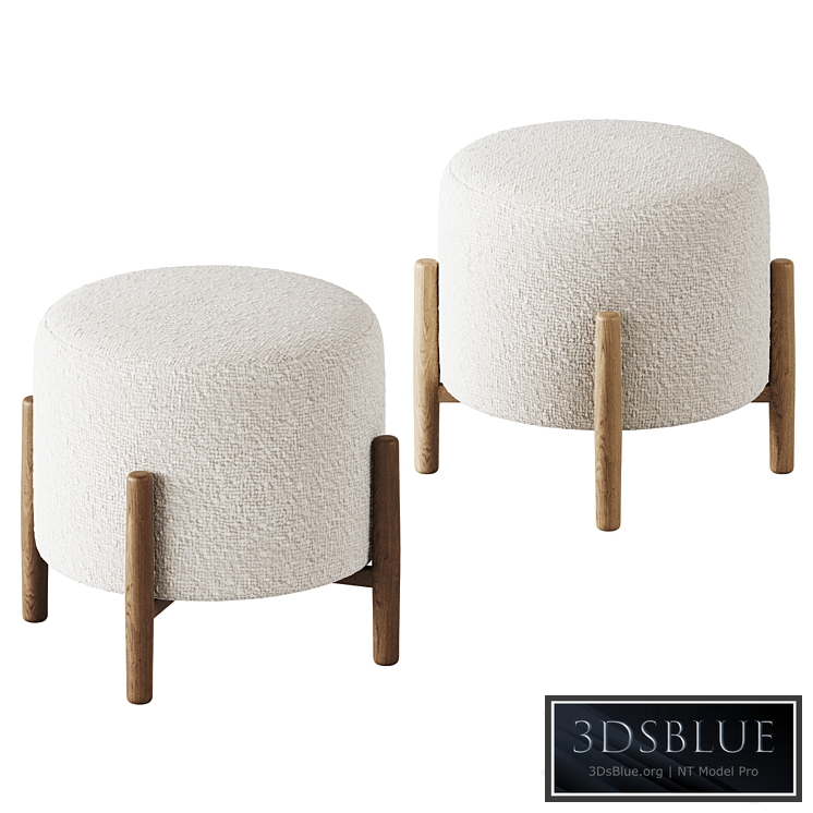 Elroy Sherpa Ottoman by Studio McGee