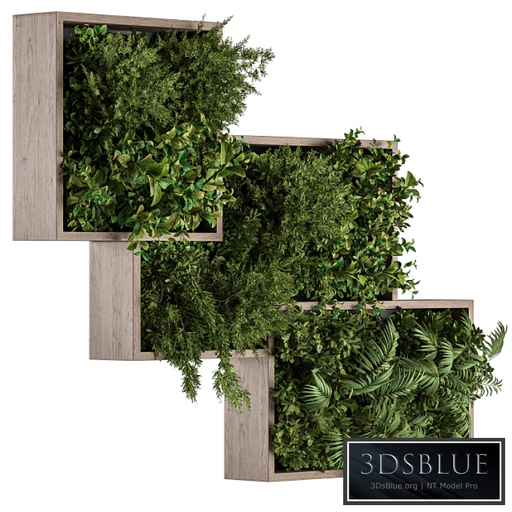 Vertical Garden Wood Frame - Wall Decor 31