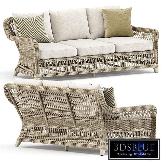 Arbor sofa 3 seat by Janus et Cie
