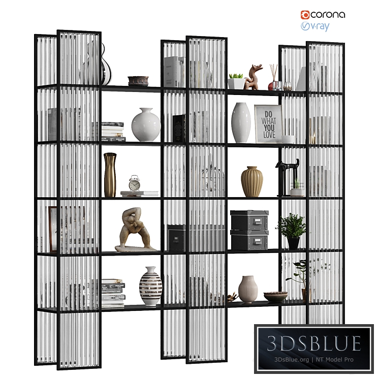 Decorated shelves # 8