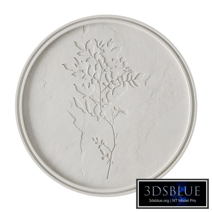 Plaster relief decoration 1