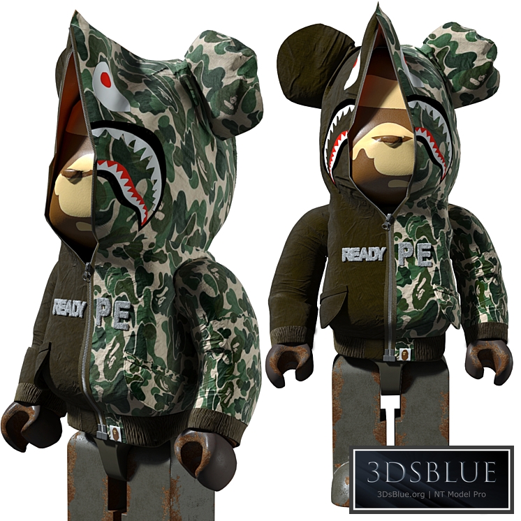Bape Bearbrick 1000%