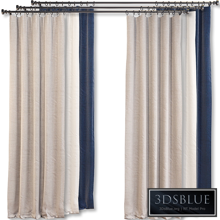 Crate and Barrel / Silvana Blackout Curtain