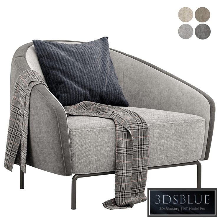 Carnaby armchair by Praddy