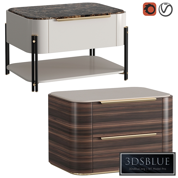 BAMBOO bedside tables