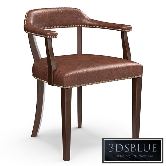 Rupert Bevan - Croft leather chair