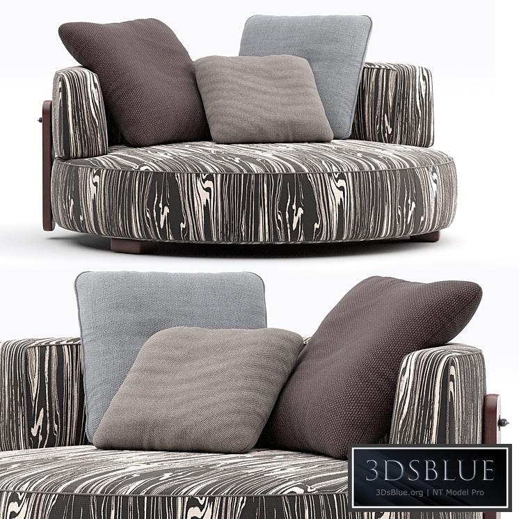 LOVESEAT Florida By Minotti