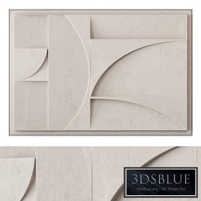 Extra large relief artwork