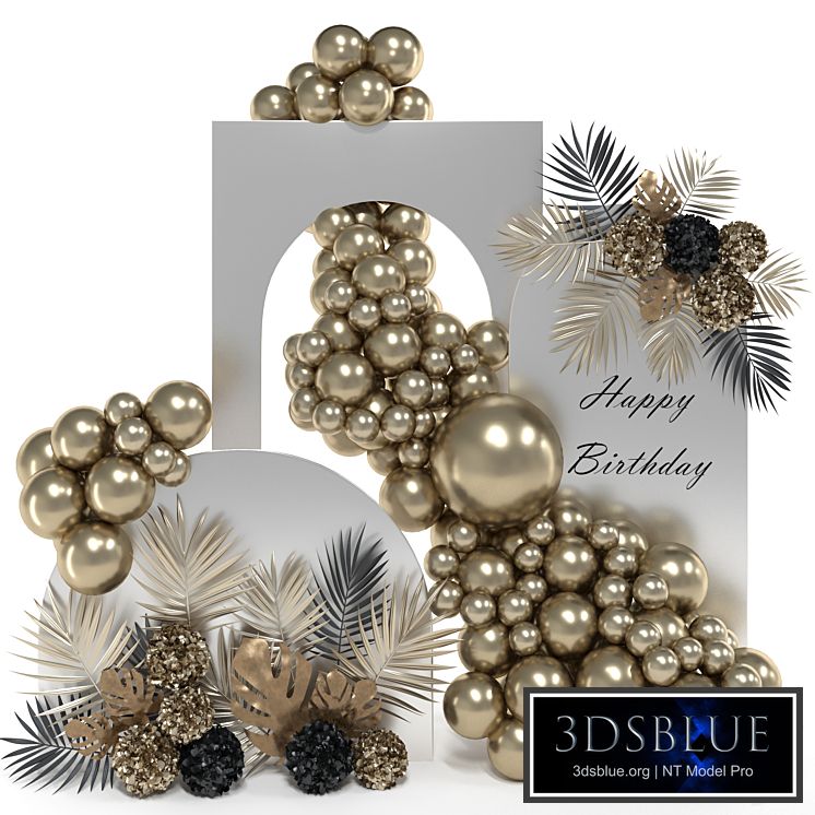 Decorative Set 24 - Birthday set