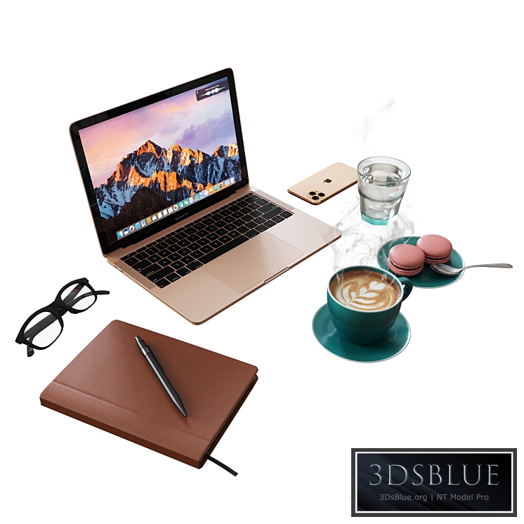 Decorative Set for a Cafe Table Kit1