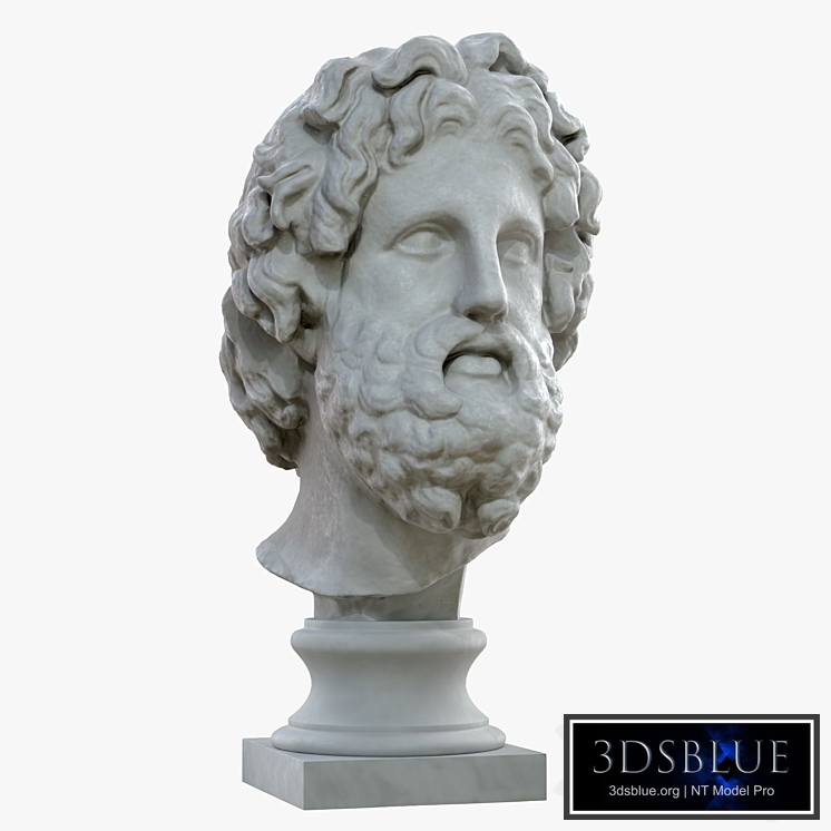 Head of Asclepius IV c. BC NS.