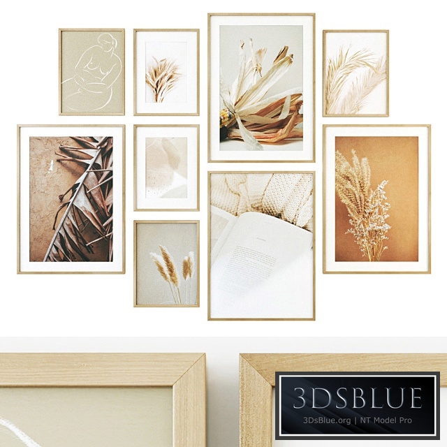 Scandinavian style posters set