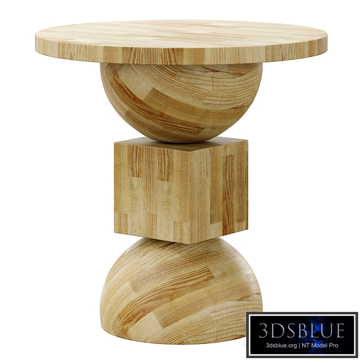 Jordan Natural Oak End table by Crate & barrel