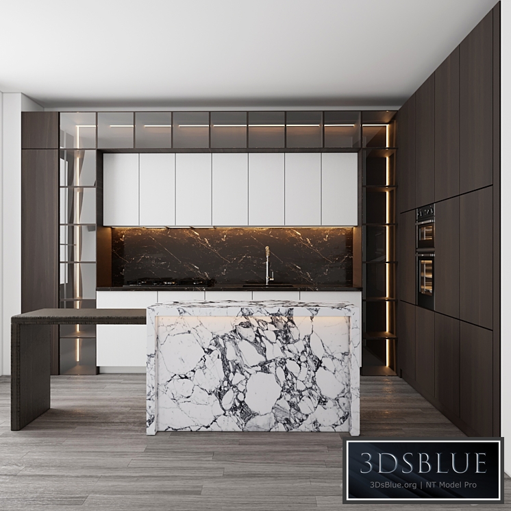 modern kitchen with island 006