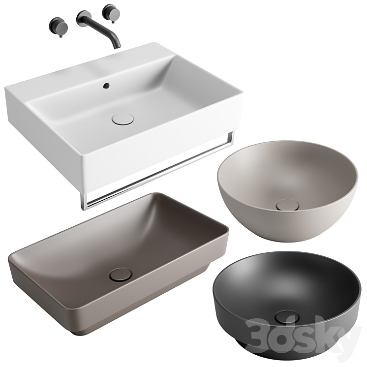 GSI ColorElements Washbasin Set 2