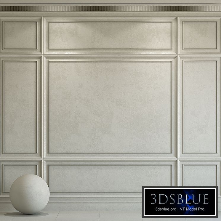 Decorative plaster with molding 236