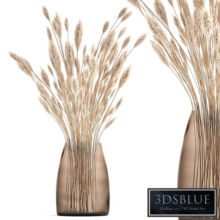 Bouquet 149. branches, vase, reeds, dried flowers