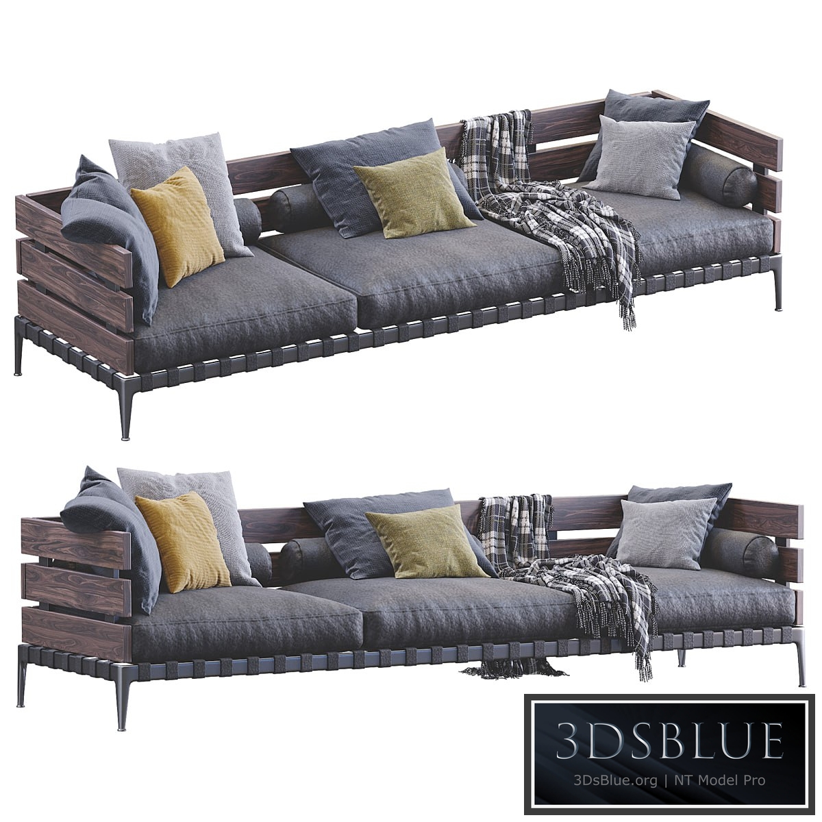 Leather Sofa Ansel By Flexform