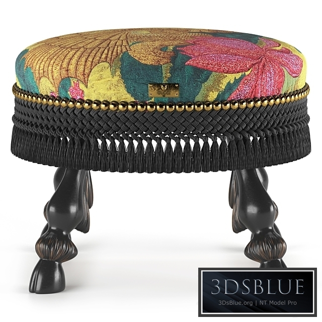 Dragonfish stool by Gucci