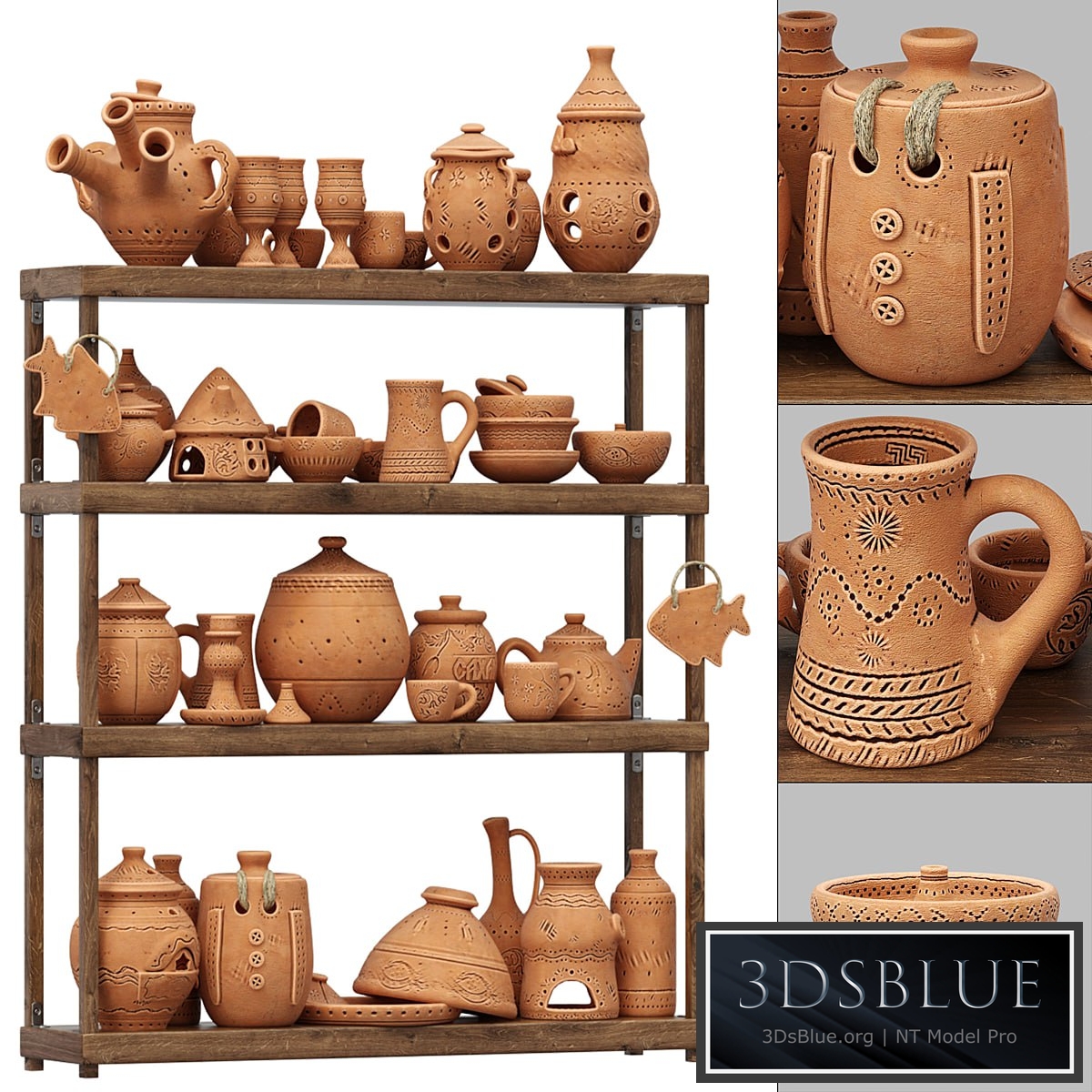 Dishes clay n21 / Clay dishes №21