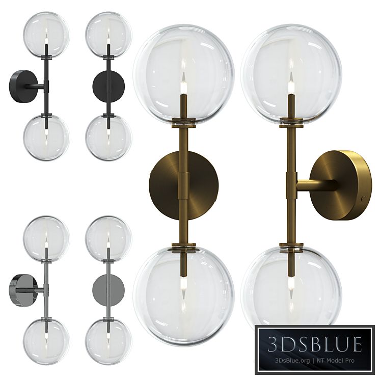 Wall lamp DAWN DUAL by Schwung Home