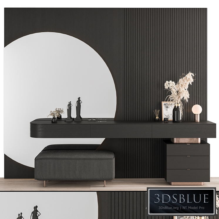 Hallway 21 - White and Wood Set