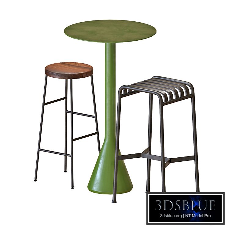 Hay bar table and stools