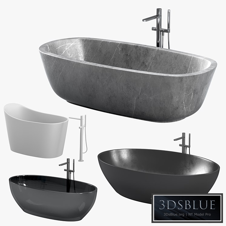 ANTONIO LUPI baths with faucets set 1