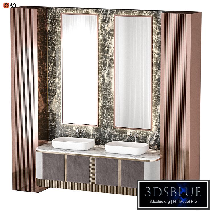 Luxury Bathroom Modern Stone