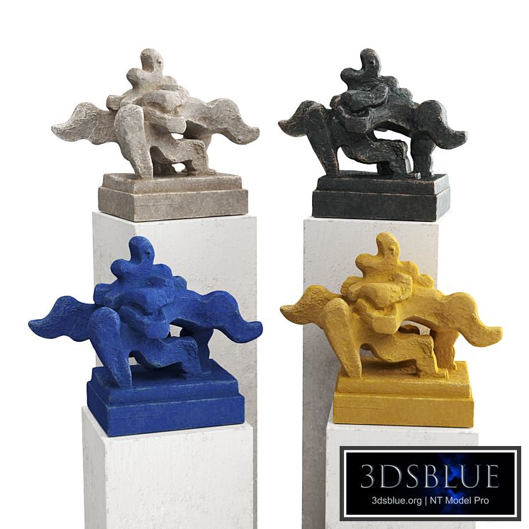 Jacques lipchitz Engel sculpture