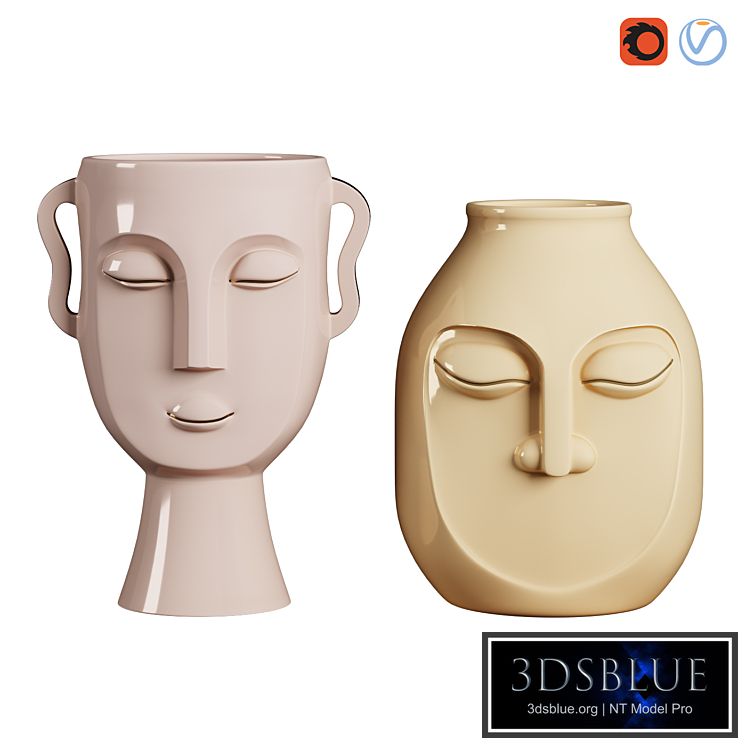 Face Vases, Set 1