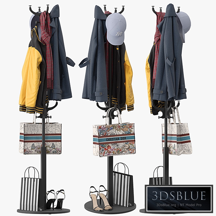 HEMNES Hat and coat stand