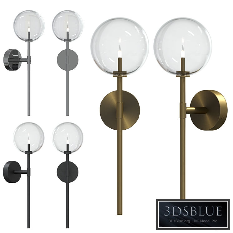 Wall sconce DAWN SINGLE by Schwung Home