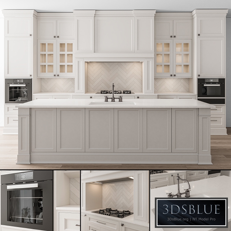 Kitchen Neo Classic White - Set 43