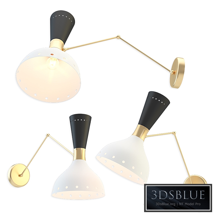 Articulated Sconce Mid-Century Modern