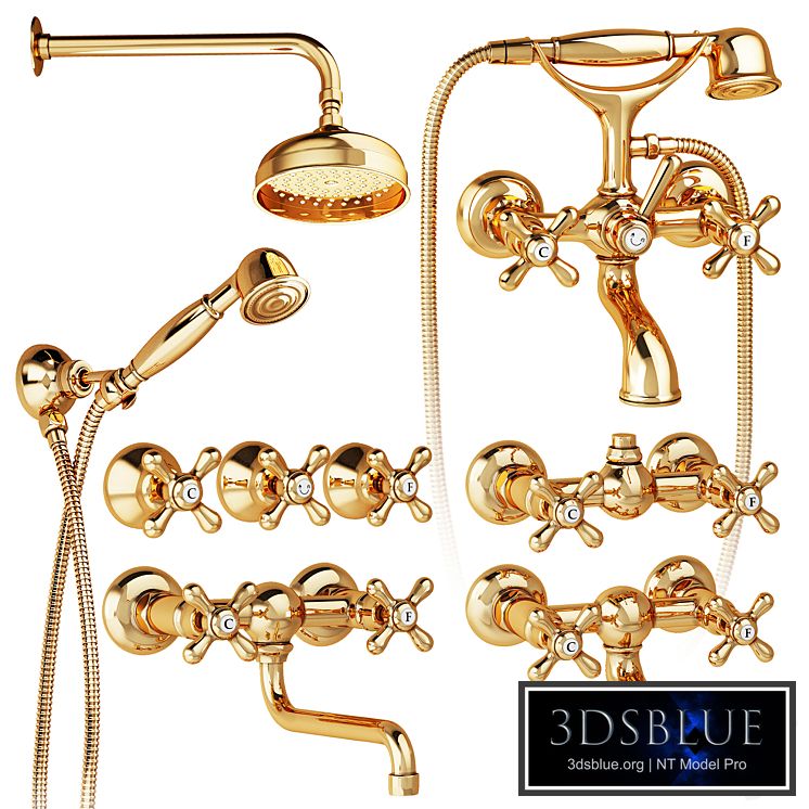 Nicolazzi Nuova Brenta shower faucets