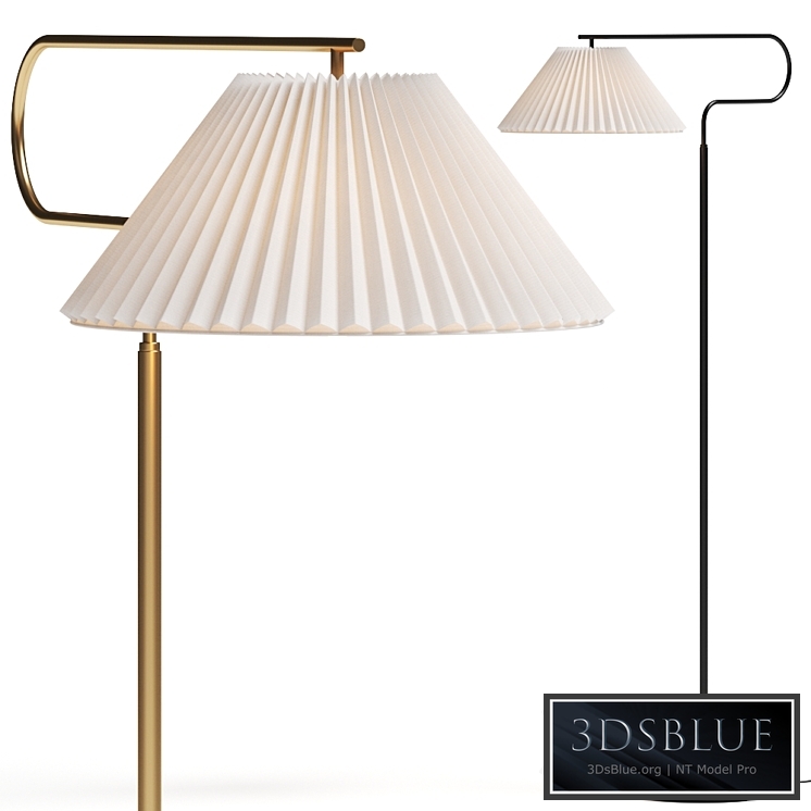 Anthropologie Harriet Pleated Floor Lamp