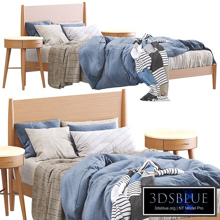 Mid-Century Bed By West Elm