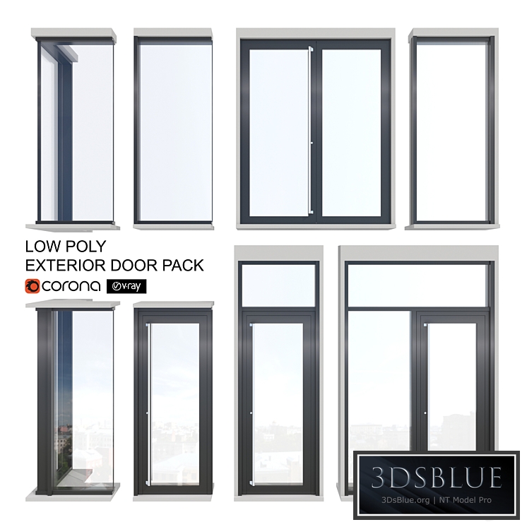 EXTERIOR DOOR SYSTEM SET