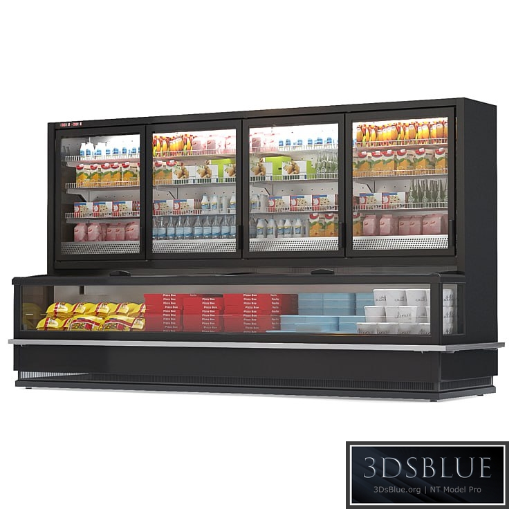 Refrigerated display case HitLine