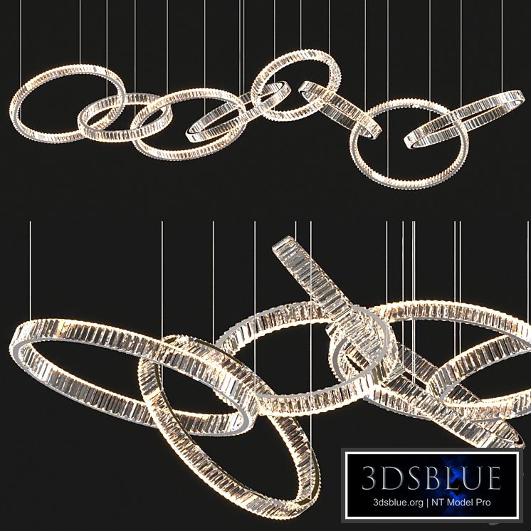 Egyptian Crystal Chandelier