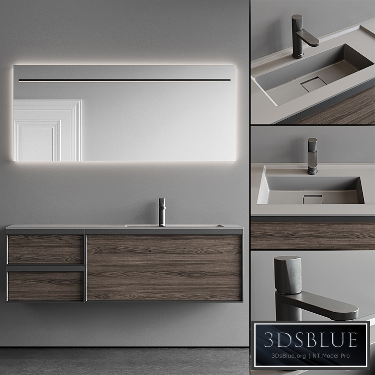 Antonio Lupi Bemade Vanity Unit Set 2