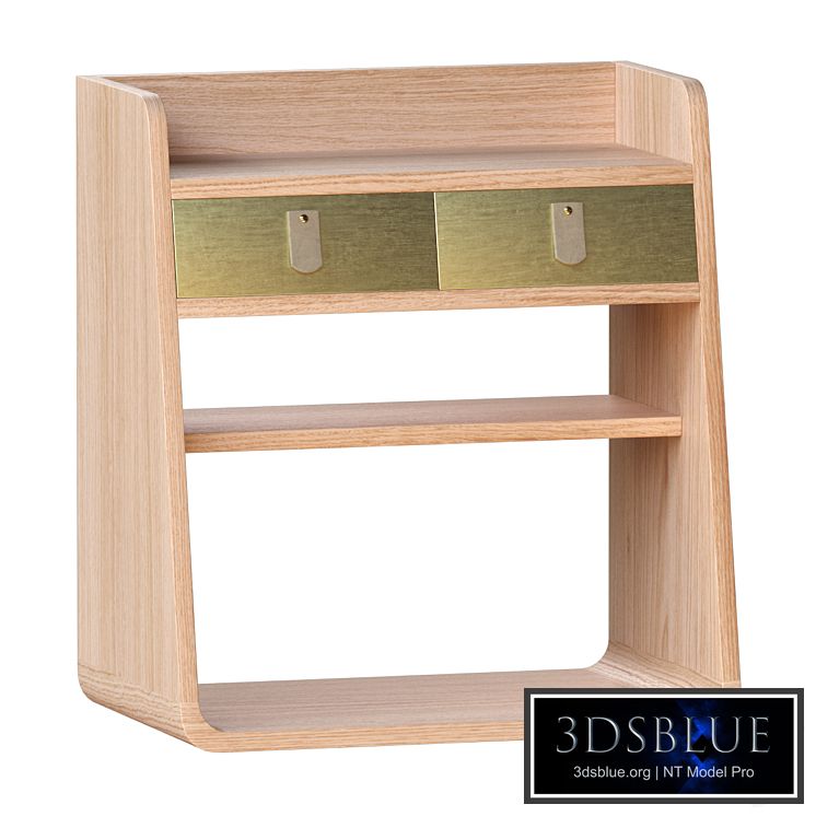 Hanging bedside table Harto Suzon Wall storage