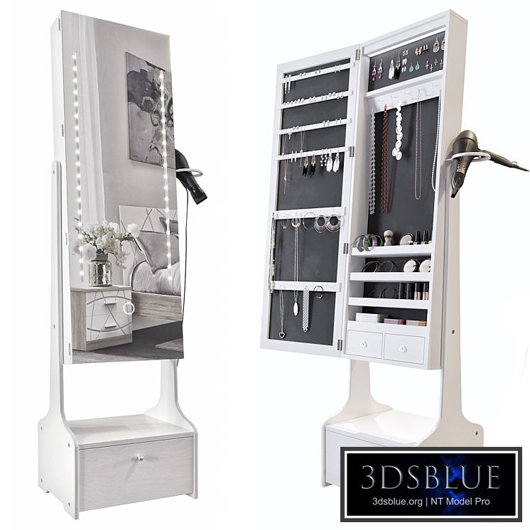 Mirror Organizer Cabinet