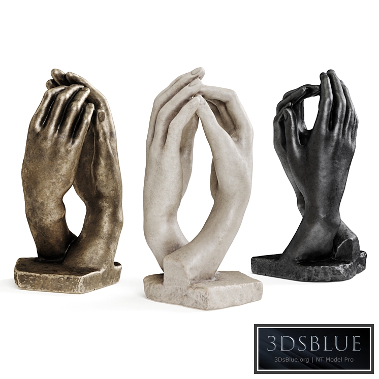 Hands Rodin sculpture