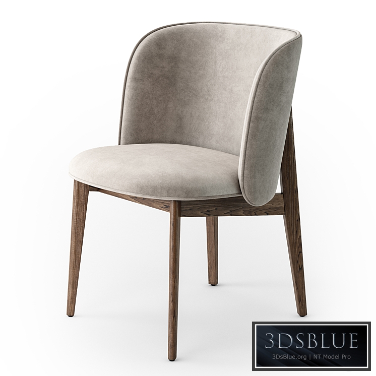 Calligaris Abrey wood armchair